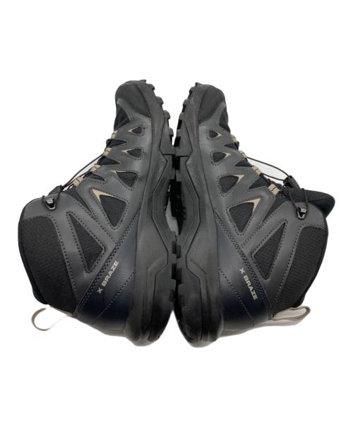 SALOMON（サロモン）SALOMON (サロモン) X BRAZE MID GORE-TEX/トレッキングシューズ ブラック サイズ:26の古着・服飾アイテム
