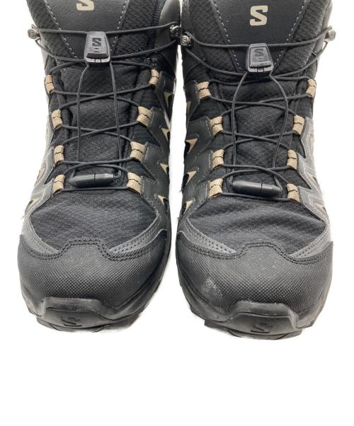 SALOMON（サロモン）SALOMON (サロモン) X BRAZE MID GORE-TEX/トレッキングシューズ ブラック サイズ:26の古着・服飾アイテム