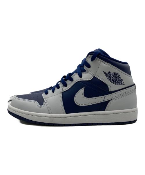 NIKE（ナイキ）NIKE (ナイキ) Air Jordan 1 Mid//エアジョーダン 1 Mid ネイビー サイズ:27㎝の古着・服飾アイテム