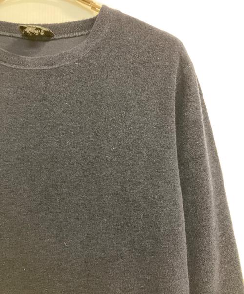 A.P.C.（アーペーセー）A.P.C. (アーペーセー) フレンチテリークルーネックニット ネイビー サイズ:Ｓの古着・服飾アイテム