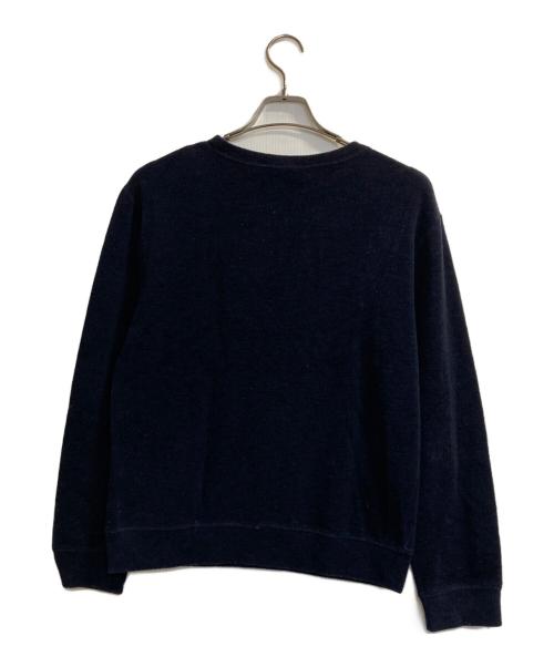 A.P.C.（アーペーセー）A.P.C. (アーペーセー) フレンチテリークルーネックニット ネイビー サイズ:Ｓの古着・服飾アイテム
