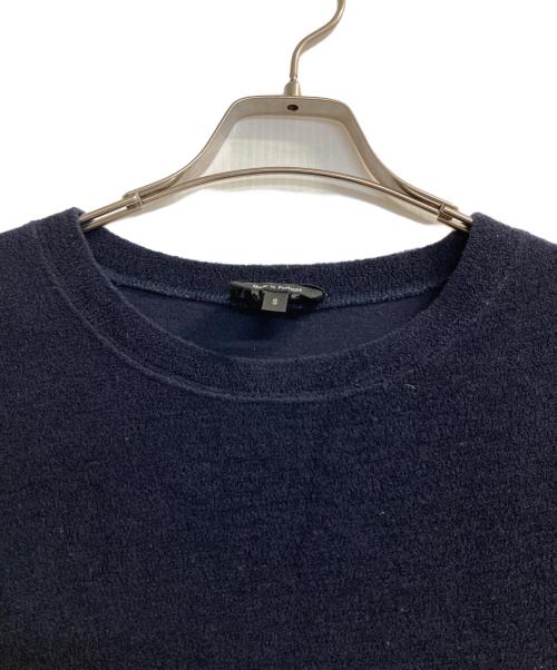 A.P.C.（アーペーセー）A.P.C. (アーペーセー) フレンチテリークルーネックニット ネイビー サイズ:Ｓの古着・服飾アイテム