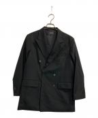 MONKEY TIMEモンキータイム）の古着「TW TWILL DOUBLE BREASTED JACKET」｜ブラック