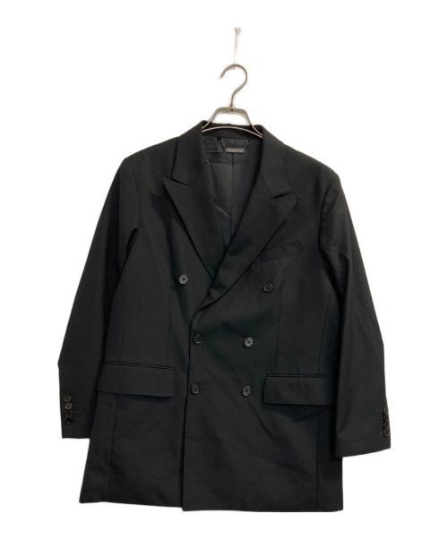 MONKEY TIME（モンキータイム）MONKEY TIME (モンキータイム) TW TWILL DOUBLE BREASTED JACKET ブラック サイズ:Ｓの古着・服飾アイテム