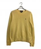POLO RALPH LAURENポロ・ラルフローレン）の古着「コットンニット」｜イエロー