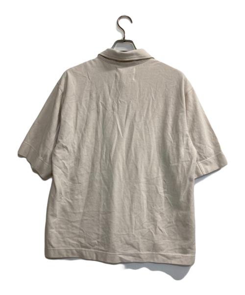 MHL（エムエイチエル）MHL (エムエイチエル) DRY PIQUE JERSEY POLO SS アイボリー サイズ:Ｍの古着・服飾アイテム