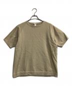 YAECAヤエカ）の古着「空紡裏毛クルーネック S/S」｜グリーン