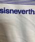 中古・古着 thisisneverthat (ディスイズネバーザット) NEW BALANCE (ニューバランス) DOWNTOWN RUN T-SHIRTS ホワイト サイズ:M：3000円