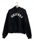 Joe Freshgoodsジョー・フレッシュグッズ）の古着「city of cicago standard uniform hoodie」｜ブラック