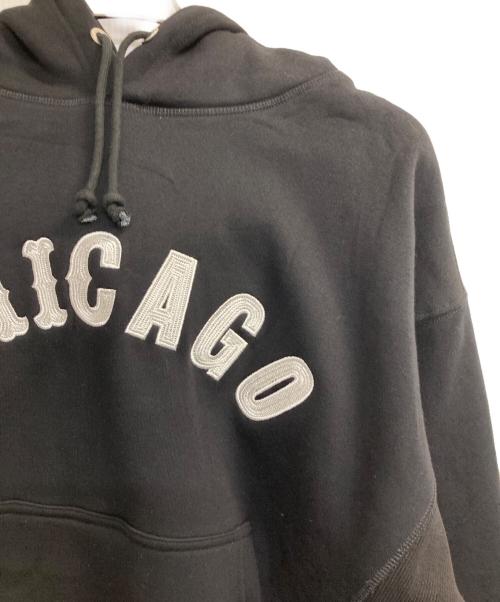 Joe Freshgoods（ジョー・フレッシュグッズ）Joe Freshgoods (ジョー・フレッシュグッズ) city of cicago standard uniform hoodie ブラック サイズ:Ｍの古着・服飾アイテム