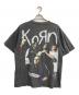 --- (---) バンドTシャツ ブラック サイズ:ＸＬ：6000円