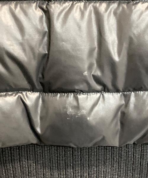 BURBERRY BLUE LABEL（バーバリー ブルー レーベル）BURBERRY BLUE LABEL (バーバリー ブルー レーベル) ファー付ダウンジャケット ブラック サイズ:38の古着・服飾アイテム