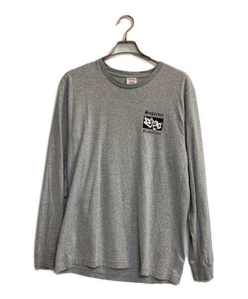 SUPREME（シュプリーム）SUPREME (シュプリーム) Productions L/S Tee グレー サイズ:Ｍの古着・服飾アイテム