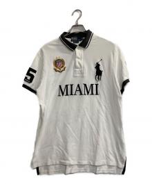 POLO RALPH LAUREN（ポロ・ラルフローレン）の古着「MIAMI ビッグポニーポロシャツ」｜ホワイト