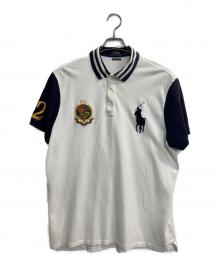 POLO RALPH LAUREN（ポロ・ラルフローレン）の古着「ビッグポニーポロシャツ」｜ネイビー