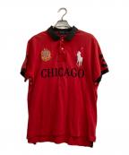 POLO RALPH LAURENポロ・ラルフローレン）の古着「CHICAGO ビッグポニーポロシャツ」｜レッド