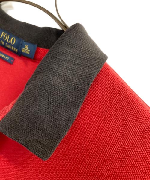 POLO RALPH LAUREN（ポロ・ラルフローレン）POLO RALPH LAUREN (ポロ・ラルフローレン) CHICAGO ビッグポニーポロシャツ レッド サイズ:ＸＬの古着・服飾アイテム