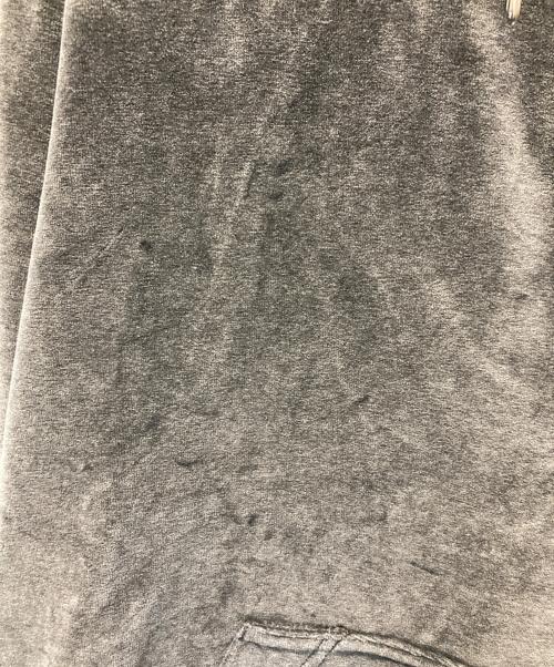 BURBERRY（バーバリー）BURBERRY (バーバリー) ワッペンベロアアノラックパーカー ブラック サイズ:Ｓの古着・服飾アイテム