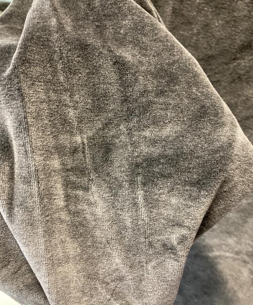 BURBERRY（バーバリー）BURBERRY (バーバリー) ワッペンベロアアノラックパーカー ブラック サイズ:Ｓの古着・服飾アイテム
