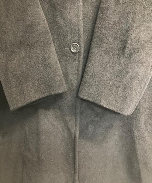 MAX&Co.（マックスアンドコー）MAX&Co. (マックスアンドコー) ウールステンカラーコート ブラック サイズ:40の古着・服飾アイテム
