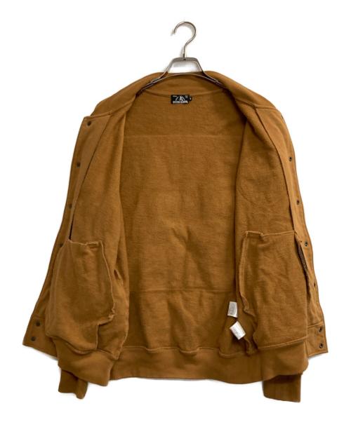 Hysteric Glamour（ヒステリックグラマー）Hysteric Glamour (ヒステリックグラマー) HERO COMICS ワッペン付きジャンパー ライトブラウン サイズ:Ｍの古着・服飾アイテム