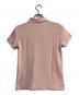 MONCLER (モンクレール) MAGLIA POLO MANICA CORTA/ミニワッペンポロシャツ ピンク サイズ:Ｓ：10000円