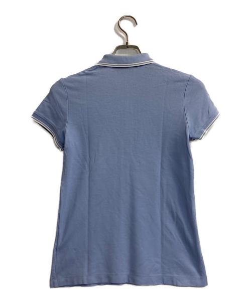 MONCLER（モンクレール）MONCLER (モンクレール) MAGLIA POLO MANICA CORTA/ミニワッペンポロシャツ ブルー サイズ:ＸＳの古着・服飾アイテム