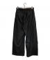 soerte (ソエルテ) 3tuck wide baloon trousers ネイビー サイズ:Ｍ：4000円