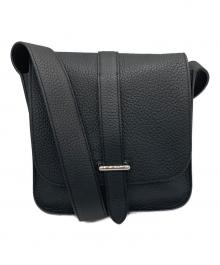 HERMES（エルメス）の古着「レザーミニショルダーバッグ」｜ブラック