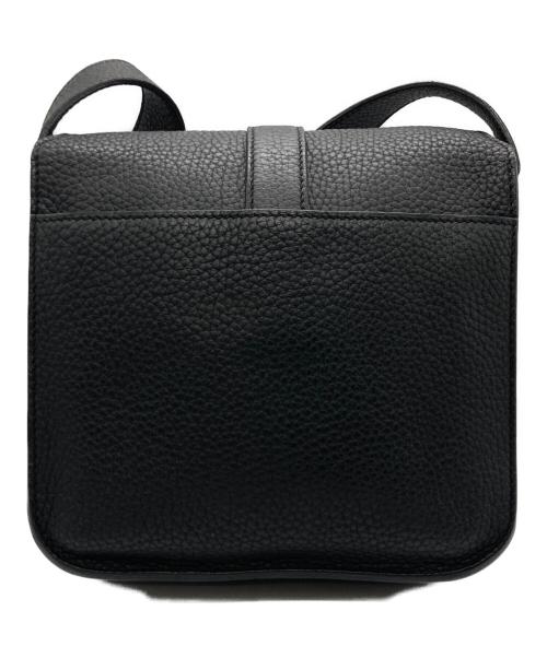 HERMES（エルメス）HERMES (エルメス) レザーミニショルダーバッグ ブラックの古着・服飾アイテム