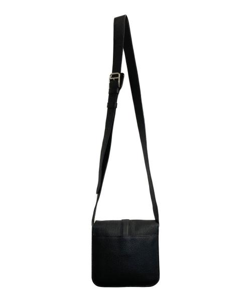 HERMES（エルメス）HERMES (エルメス) レザーミニショルダーバッグ ブラックの古着・服飾アイテム