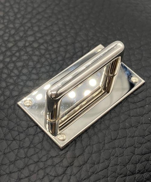 HERMES（エルメス）HERMES (エルメス) レザーミニショルダーバッグ ブラックの古着・服飾アイテム