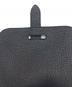 中古・古着 HERMES (エルメス) レザーミニショルダーバッグ ブラック：280000円