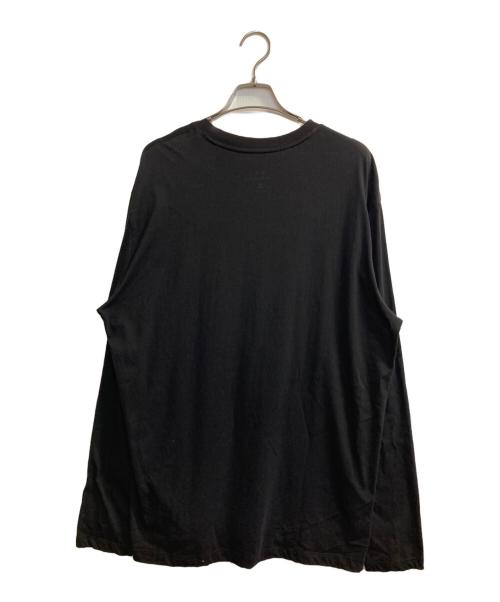 ARMANI EXCHANGE（アルマーニ エクスチェンジ）ARMANI EXCHANGE (アルマーニ エクスチェンジ) MILANO TO NEW YORK L/S ブラック サイズ:XLの古着・服飾アイテム