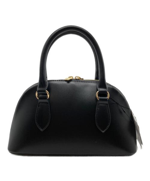 MARY QUANT（マリークヮント）MARY QUANT (マリークヮント) デイジーバックルベルト 2WAYショルダー ブラックの古着・服飾アイテム