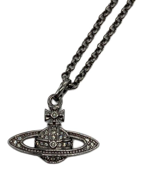Vivienne Westwood（ヴィヴィアンウエストウッド）Vivienne Westwood (ヴィヴィアンウエストウッド) Mini Bas Relief ペンダント ネックレス ブラックの古着・服飾アイテム