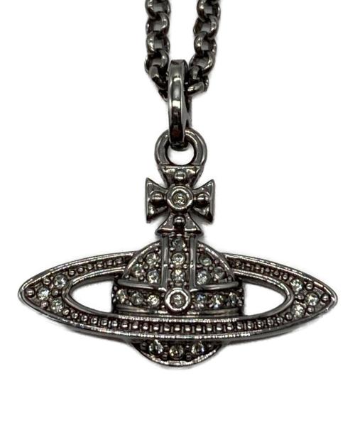 Vivienne Westwood（ヴィヴィアンウエストウッド）Vivienne Westwood (ヴィヴィアンウエストウッド) Mini Bas Relief ペンダント ネックレス ブラックの古着・服飾アイテム