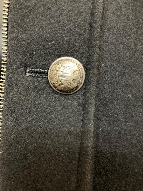 PPFM（ピーピーエフエム）PPFM (ピーピーエフエム) ナポレオンジャケット ブラック サイズ:Mの古着・服飾アイテム