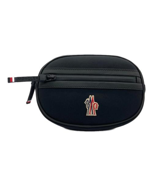 MONCLER（モンクレール）MONCLER (モンクレール) BELT BAG ブラックの古着・服飾アイテム
