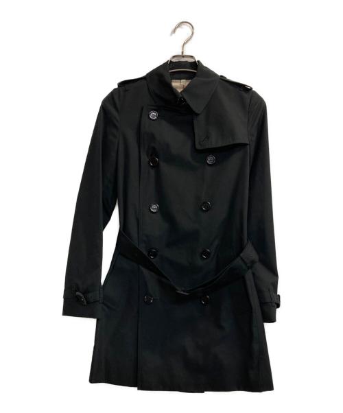 BURBERRY LONDON（バーバリーロンドン）BURBERRY LONDON (バーバリーロンドン) 裏ノヴァチェックトレンチコート ブラック サイズ:ＵＫ6の古着・服飾アイテム