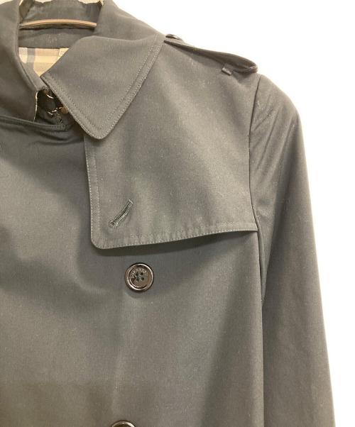 BURBERRY LONDON（バーバリーロンドン）BURBERRY LONDON (バーバリーロンドン) 裏ノヴァチェックトレンチコート ブラック サイズ:ＵＫ6の古着・服飾アイテム