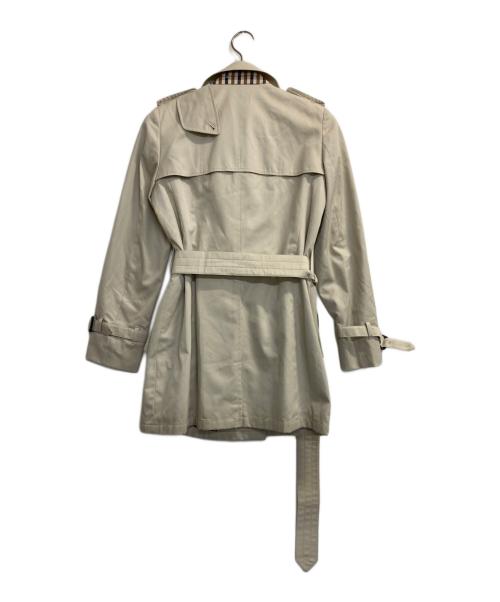 Aquascutum（アクアスキュータム）Aquascutum (アクアスキュータム) トレンチコート ベージュ サイズ:ＵＫ6の古着・服飾アイテム