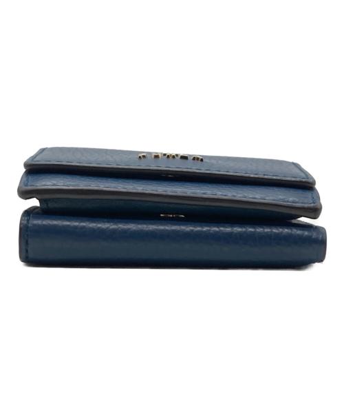 FURLA（フルラ）FURLA (フルラ) ミニコンパクトウォレット ネイビーの古着・服飾アイテム