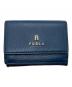 FURLA（フルラ）の古着「ミニコンパクトウォレット」｜ネイビー