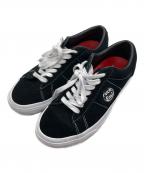 VANS×SUPREMEヴァンズ×シュプリーム）の古着「Sid ローカットスニーカー」｜ブラック×ホワイト