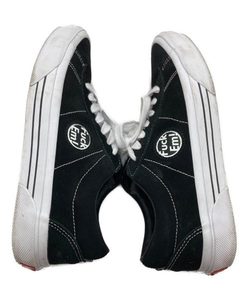 VANS（ヴァンズ）VANS (ヴァンズ) SUPREME (シュプリーム) Sid ローカットスニーカー ブラック×ホワイト サイズ:25cmの古着・服飾アイテム