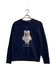 POLO RALPH LAUREN（ポロ・ラルフローレン）の古着「ポロベアスウェット」｜ネイビー
