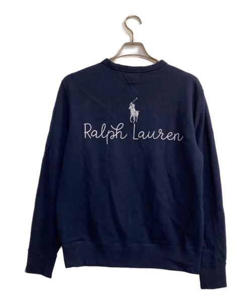 POLO RALPH LAUREN（ポロ・ラルフローレン）POLO RALPH LAUREN (ポロ・ラルフローレン) ポロベアスウェット ネイビー サイズ:Ｓの古着・服飾アイテム