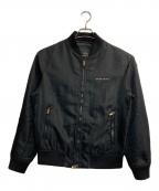 ARMANI EXCHANGEアルマーニ エクスチェンジ）の古着「ボンバージャケット」｜ブラック
