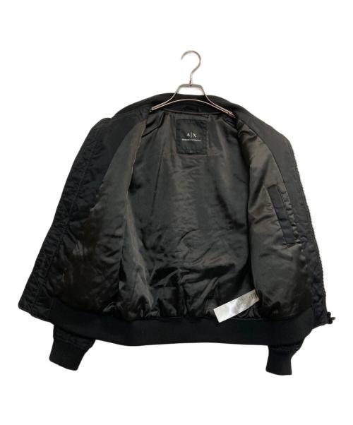 ARMANI EXCHANGE（アルマーニ エクスチェンジ）ARMANI EXCHANGE (アルマーニ エクスチェンジ) ボンバージャケット ブラック サイズ:Sの古着・服飾アイテム